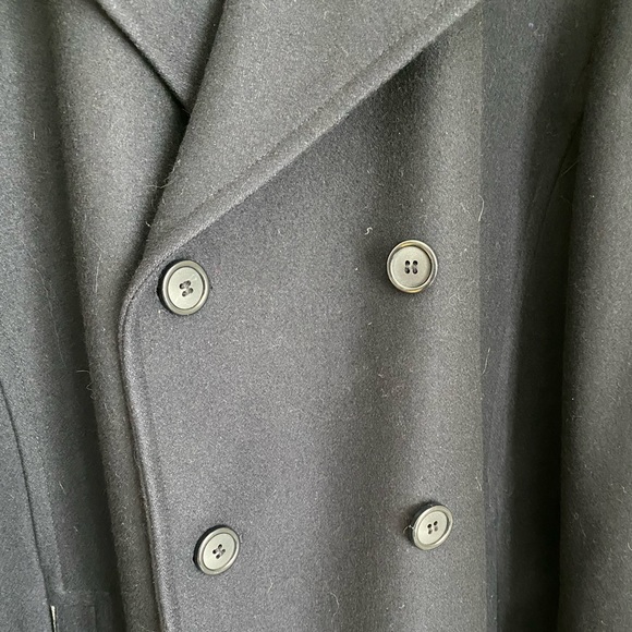 DANIEL HECHTER Paris  Men’s Pea coat navy size L - Picture 8 of 16